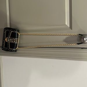 Michael Kors Gold Studded cross body